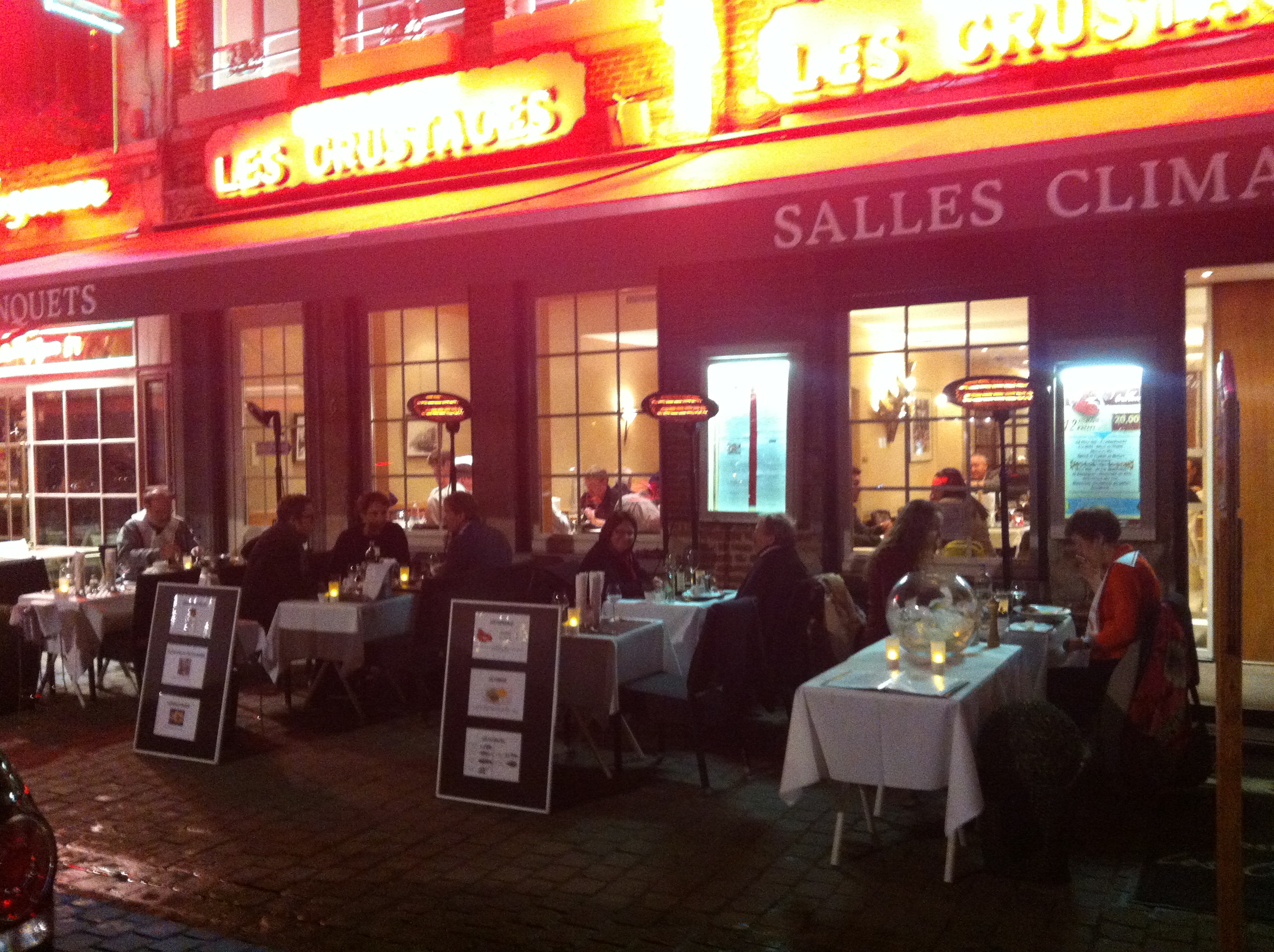 LES CRUSTACES Restaurant fruits de mer BRUXELLES 1000