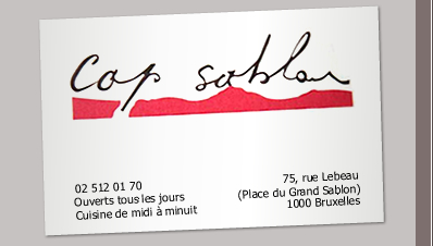 LE CAP SABLON